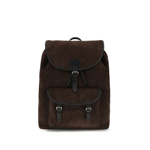 Brown Calf Leather Bos Taurus Backpack
