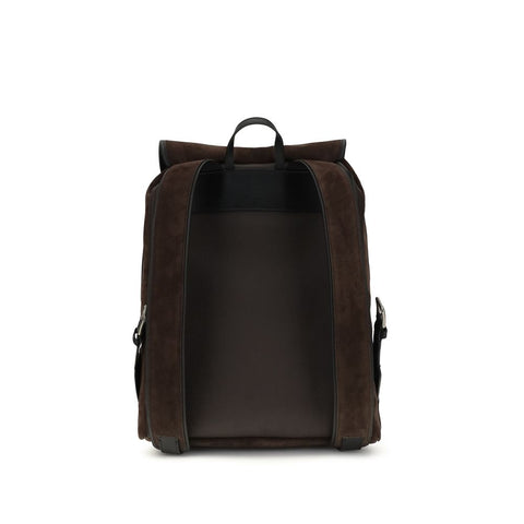 Brown Calf Leather Bos Taurus Backpack