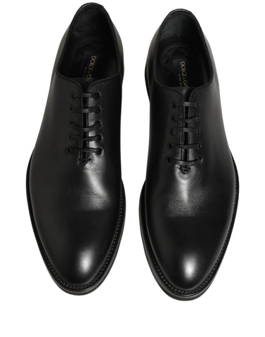 Black Leather Men Oxford Dress Formal Shoes