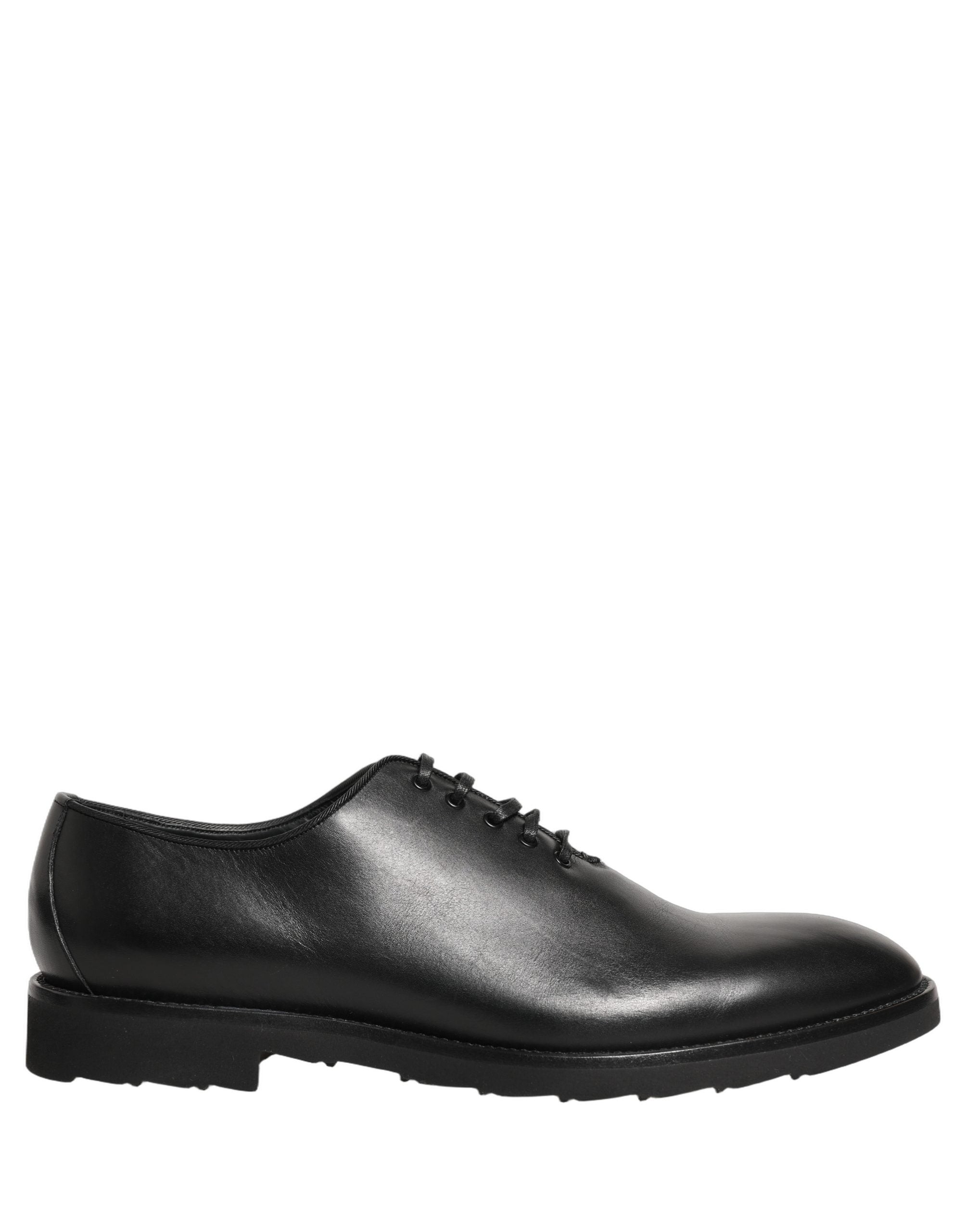 Black Leather Men Oxford Dress Formal Shoes