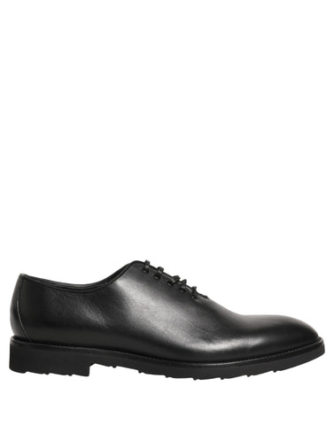 Black Leather Men Oxford Dress Formal Shoes