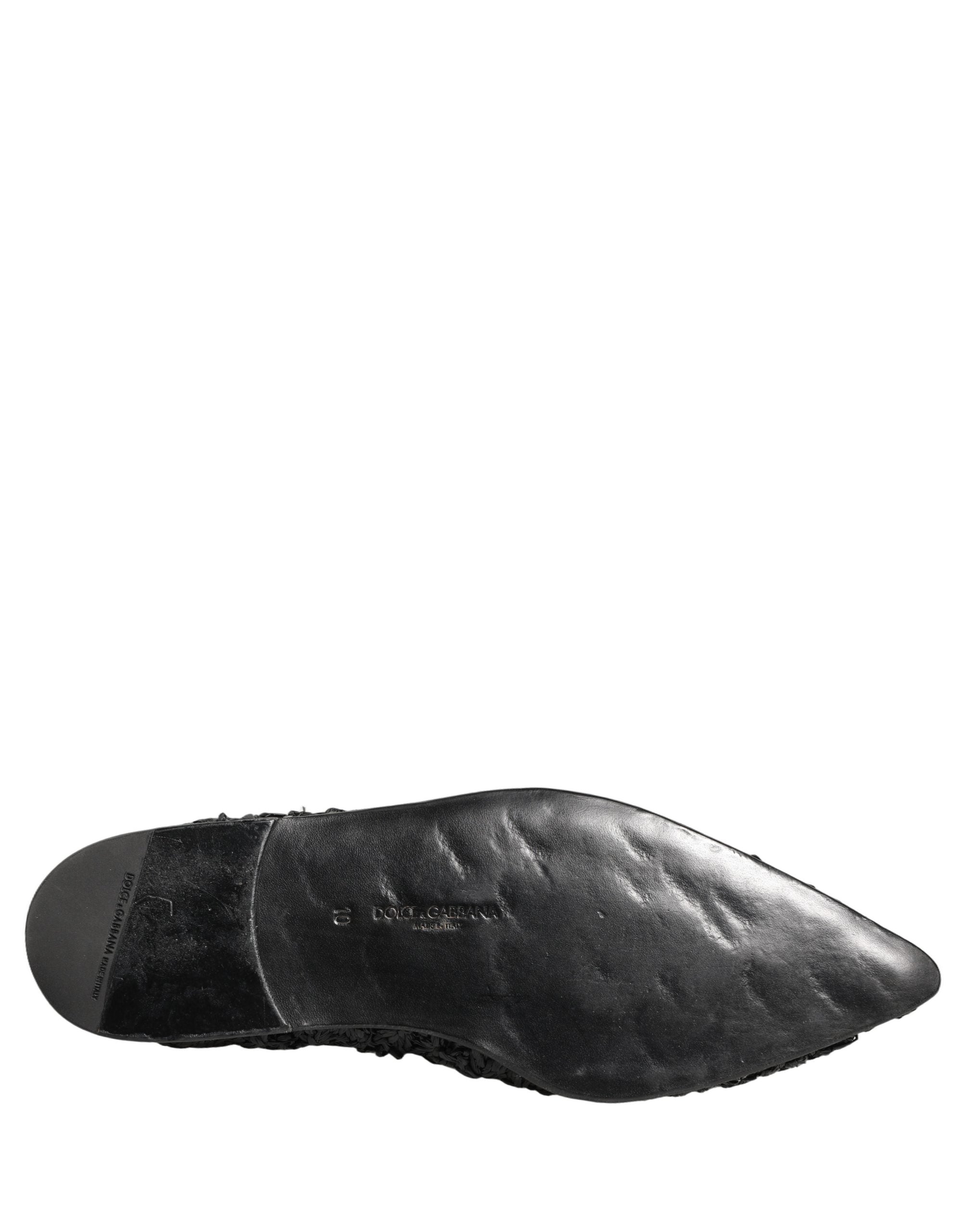 Black Mules Slides Slippers Men Flats Shoes