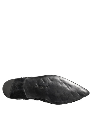 Black Mules Slides Slippers Men Flats Shoes