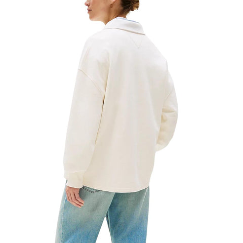 Beige Polyamide Sweatshirt