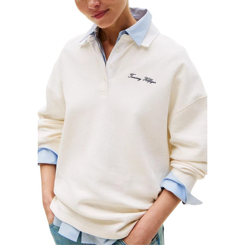 Beige Polyamide Sweatshirt