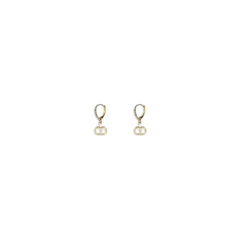 Gold Metal Earrings