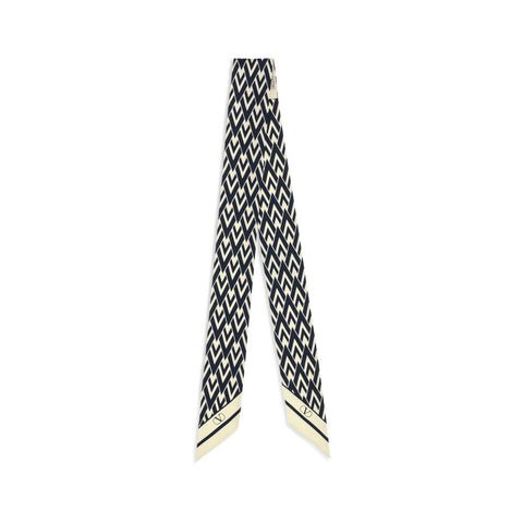 Blue Silk Scarf