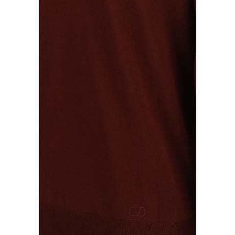 Bordeaux Wool Oves Aries Polo Shirt