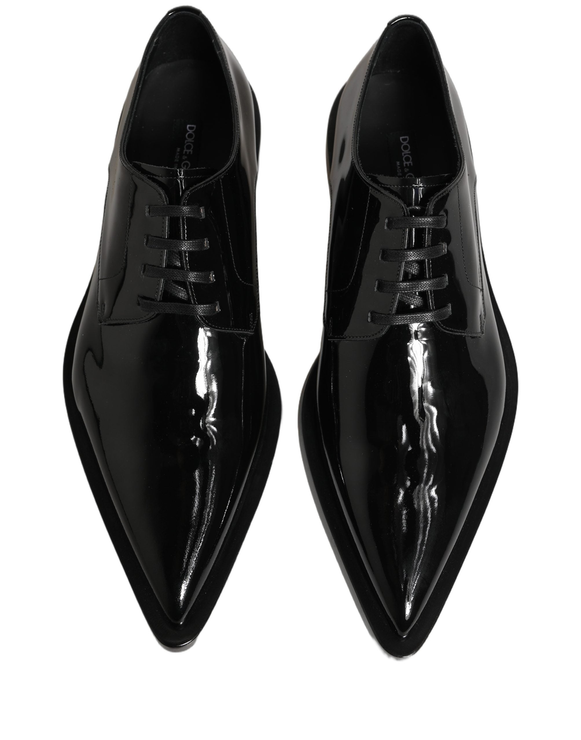 Black Leather Men Derby Dress Formal Shoes