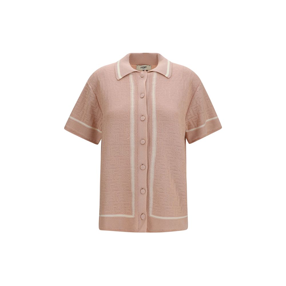 Multicolor Cotton Shortsleeve Shirt