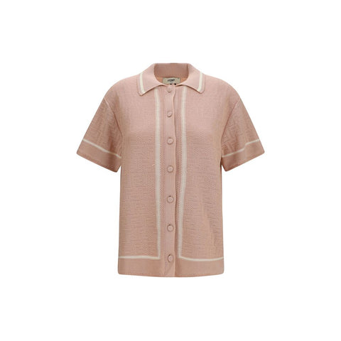 Multicolor Cotton Shortsleeve Shirt