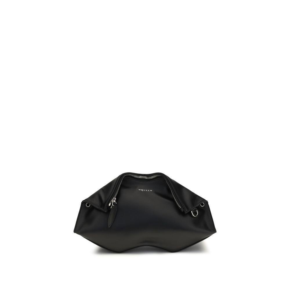 Black Calf Leather Bos Taurus Clutch Bag