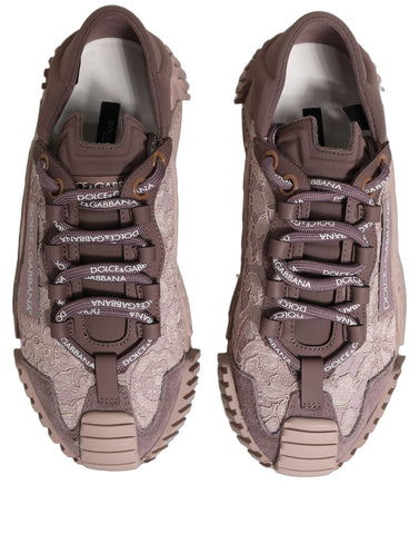 Pink Lace NS1 Low Top Sneaker Sports Shoes