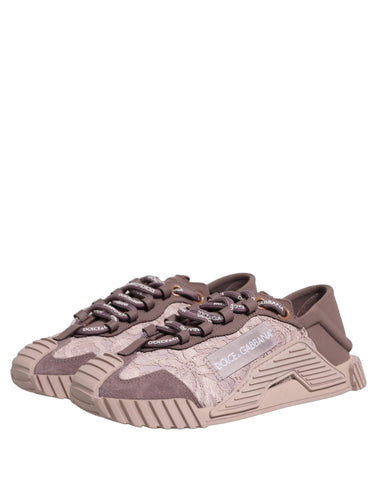 Pink Lace NS1 Low Top Sneaker Sports Shoes