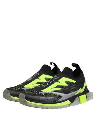 Black Green Sorrento Low Top Sneakers Shoes