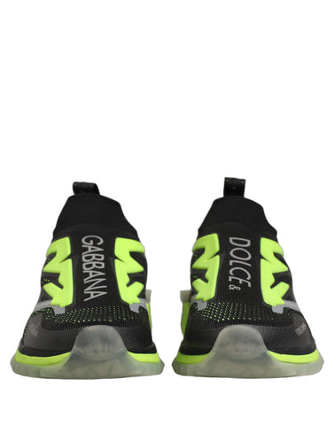 Black Green Sorrento Low Top Sneakers Shoes