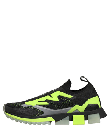 Black Green Sorrento Low Top Sneakers Shoes