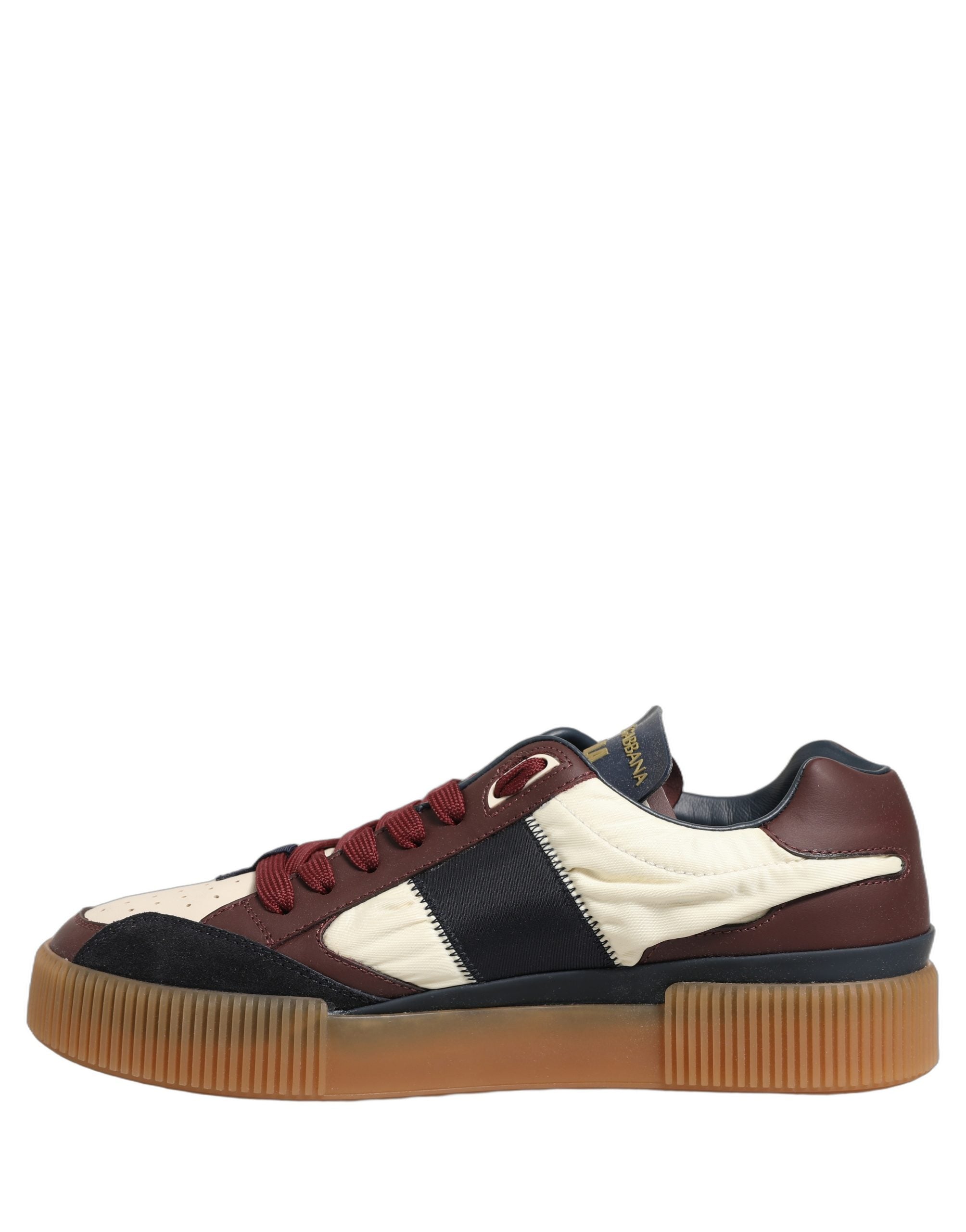 Multicolor Leather MIAMI Low Top Men Sneakers Shoes