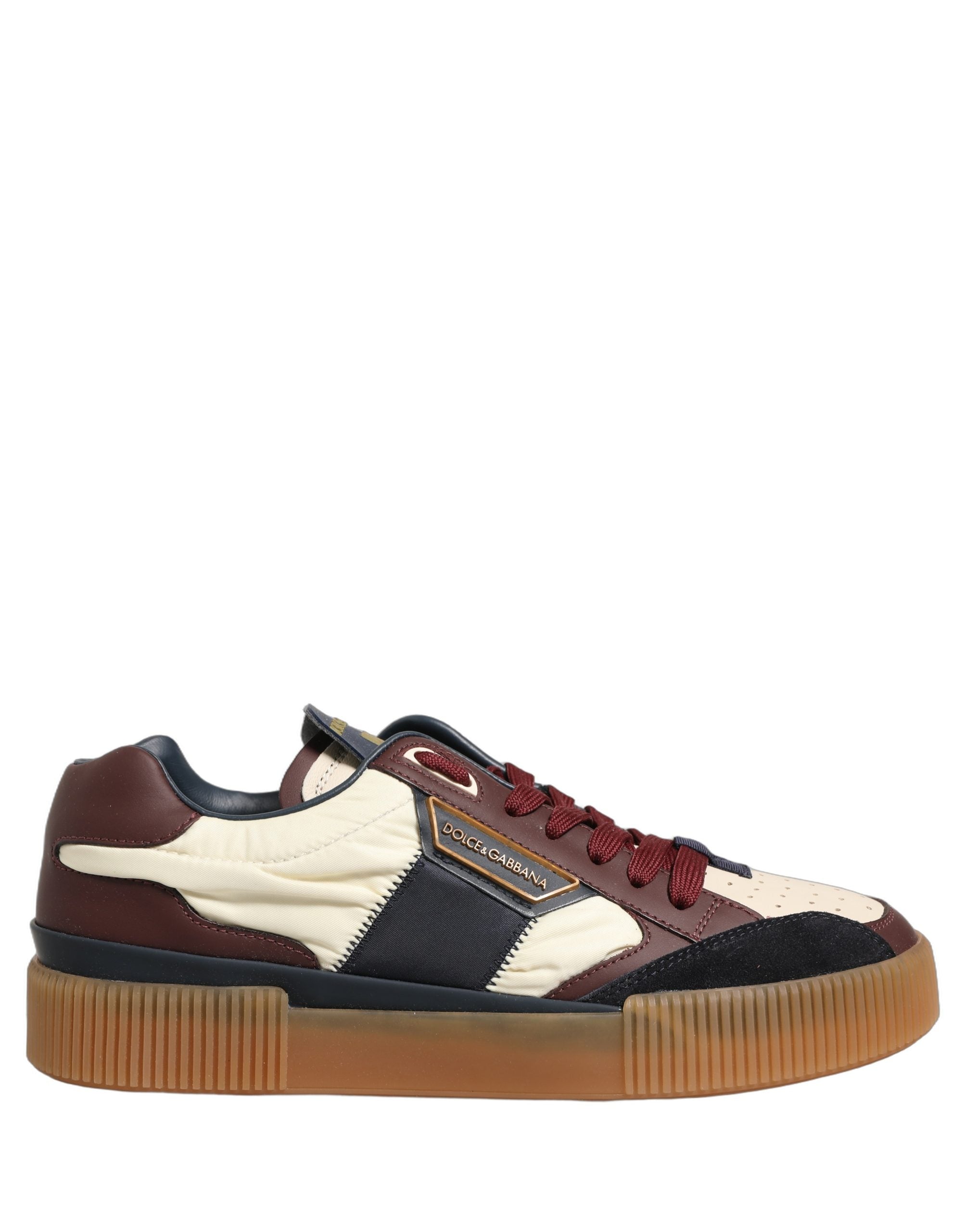 Multicolor Leather MIAMI Low Top Men Sneakers Shoes