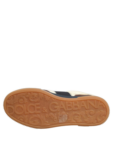 Multicolor Leather MIAMI Low Top Men Sneakers Shoes