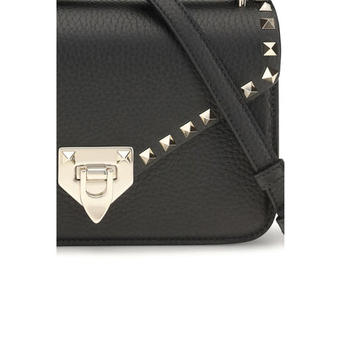 Black Calf Leather Bos Taurus Shoulder Bag