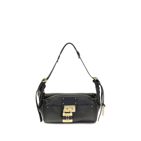 Black Calf Leather Bos Taurus Shoulder Bag