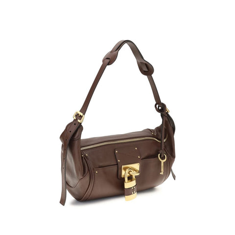 Brown Calf Leather Bos Taurus Shoulder Bag