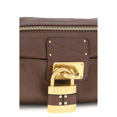 Brown Calf Leather Bos Taurus Shoulder Bag