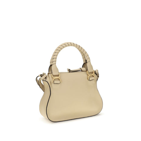 Beige Calf Leather Bos Taurus Handbag