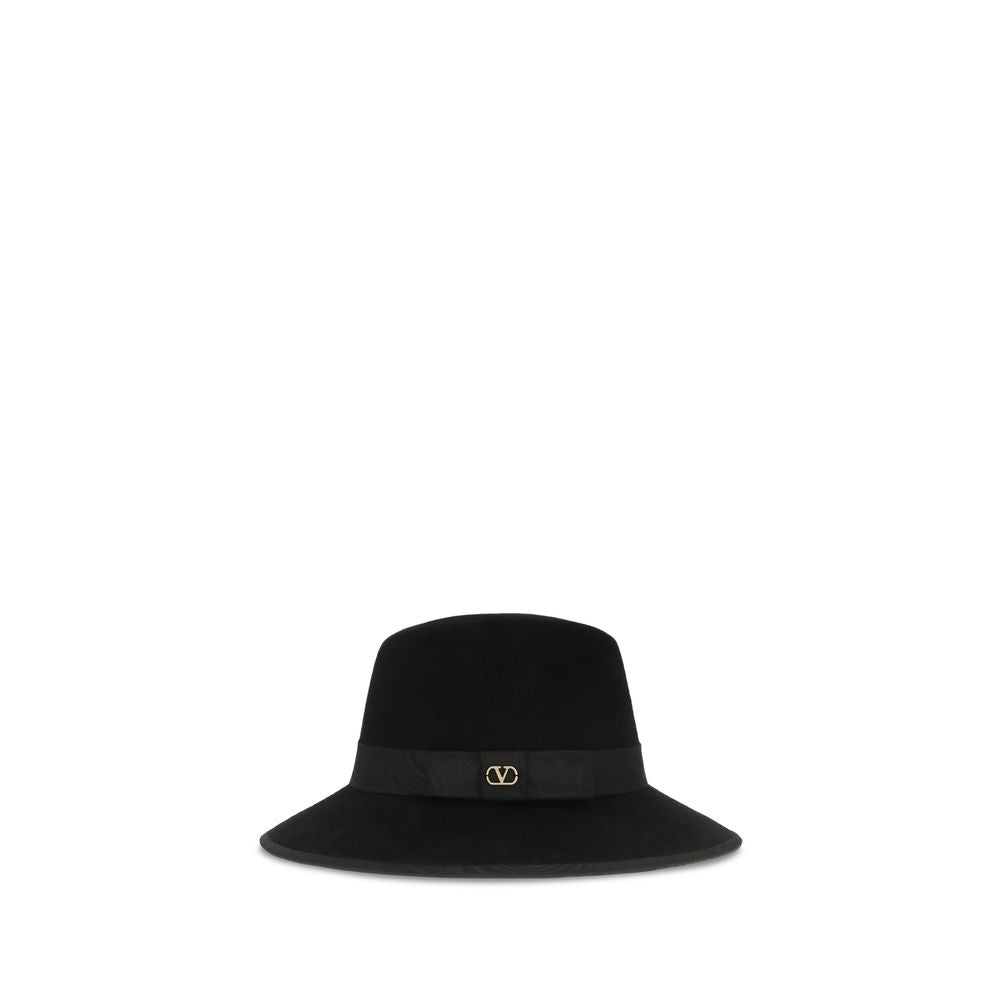 Black Cotton Fedora