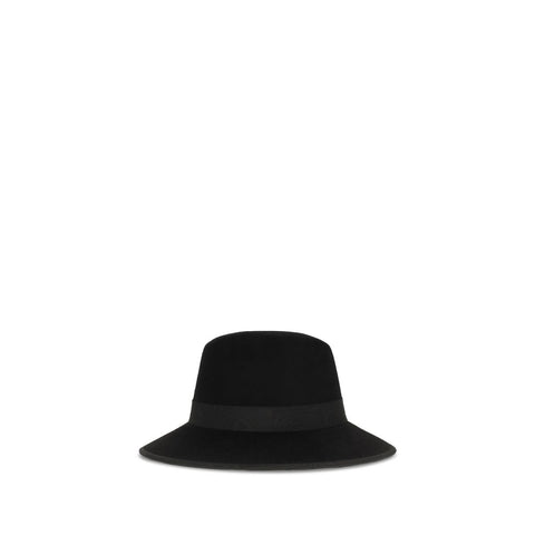 Black Cotton Fedora