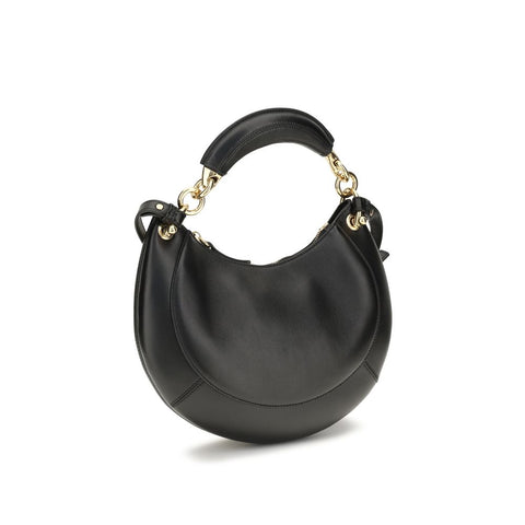Black Calf Leather Bos Taurus Shoulder Bag