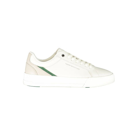 Bianco Polyurethane Uomo Sneaker