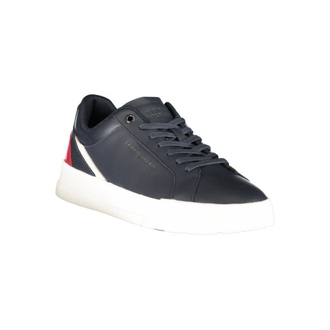 Blue Poliuretano Men's Sneaker