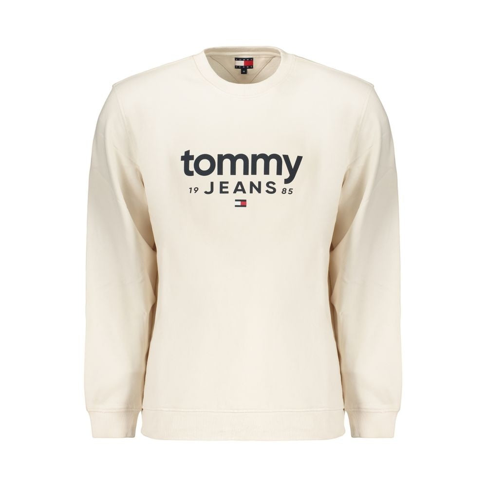 White Cotton Men's Sweatshirt