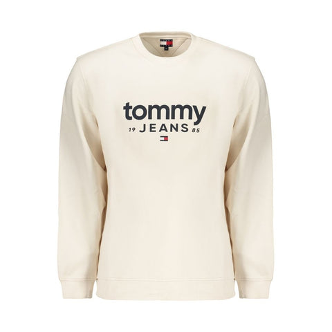 White Cotton Men's Sweatshirt