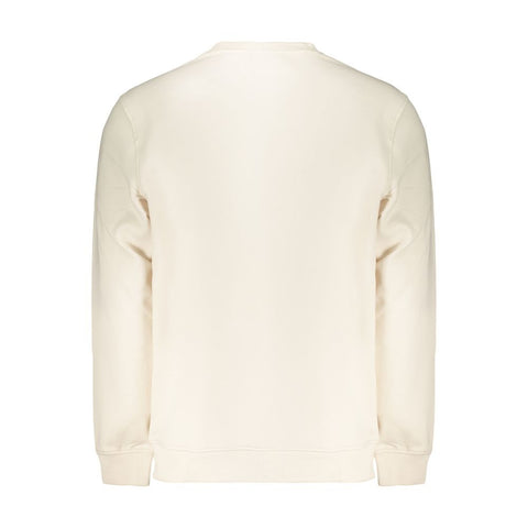 White Cotton Men's Sweatshirt