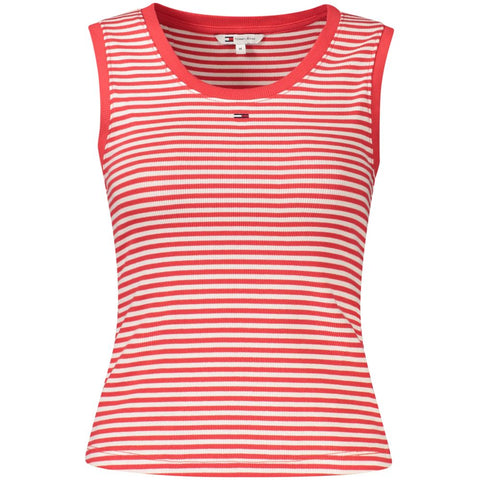 Red Cotton Women's Tank Top