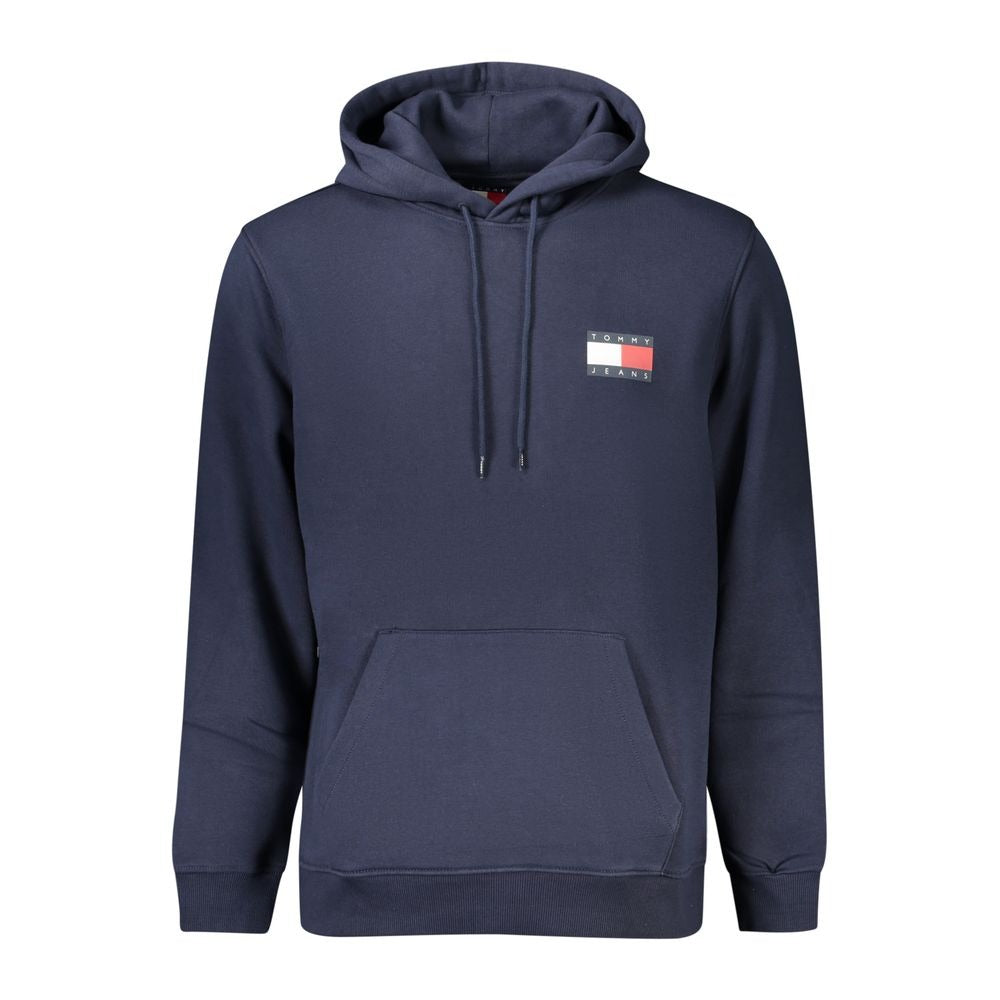 Blue Cotton Men's Sweatshirt