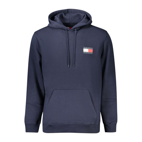 Blue Cotton Men's Sweatshirt
