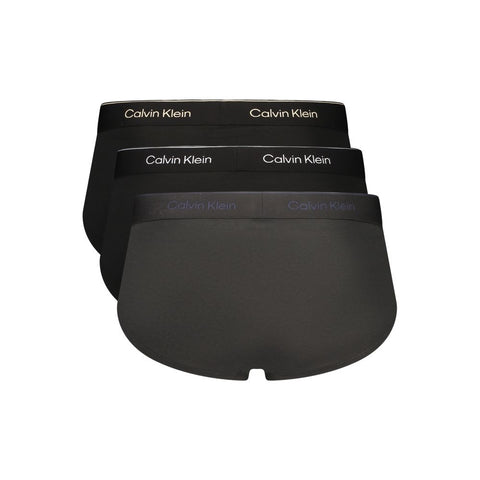 Black Cotton Men Brief