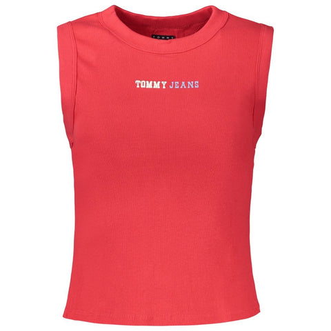Red Cotton Women's Tank