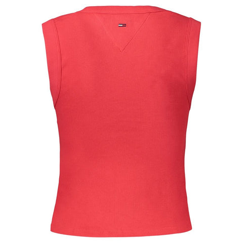 Red Cotton Women's Tank
