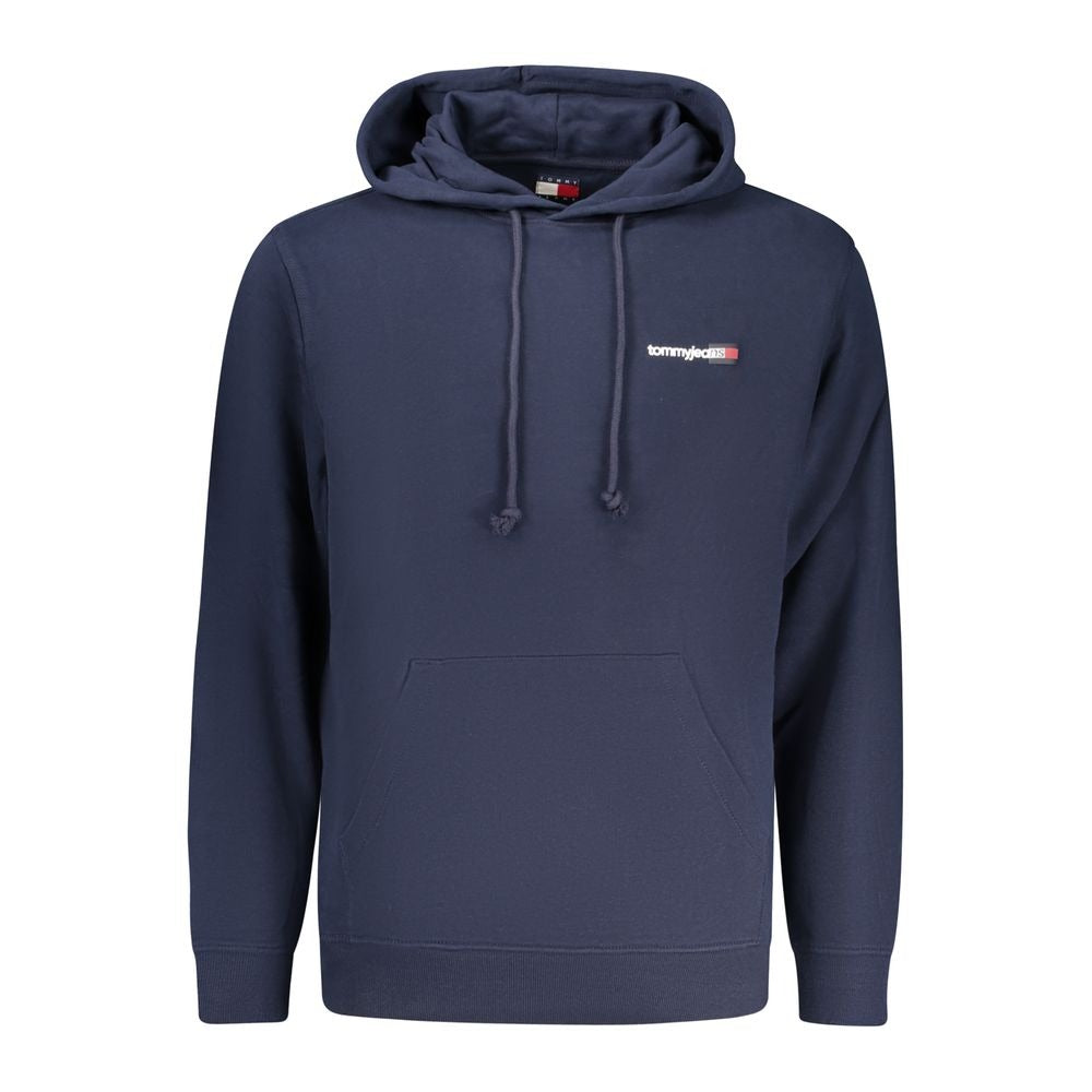 Blue Cotton Men's Sweatshirt