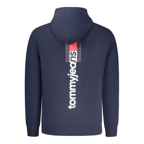 Blue Cotton Men's Sweatshirt