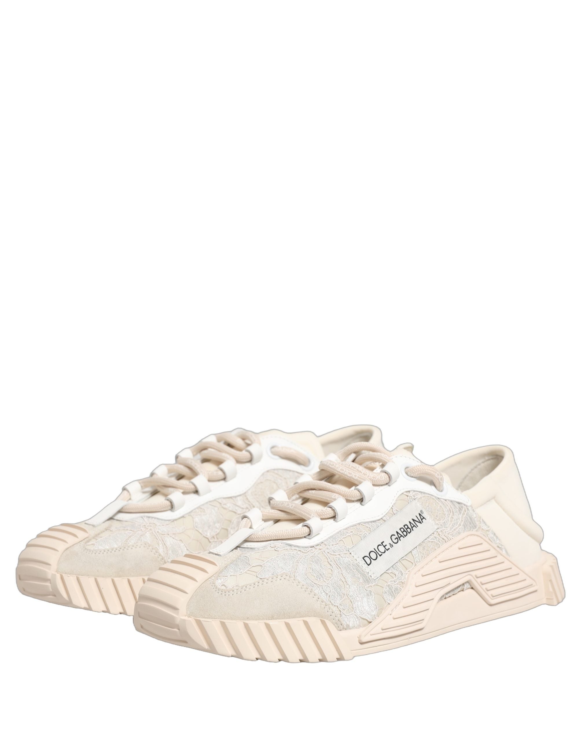 White Lace NS1 Low Top Sneaker Sports Shoes