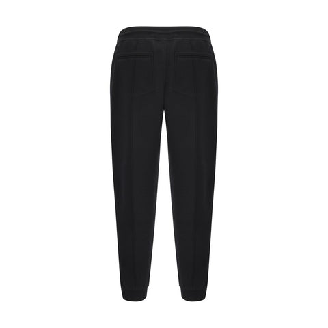 Black Cotton Joggers (Workout Pants)
