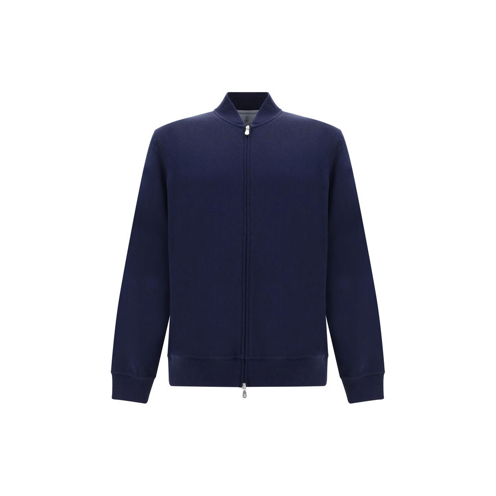 Blue Cotton Sweatshirt