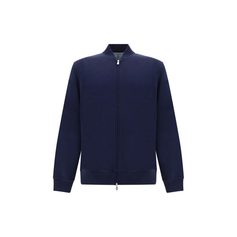 Blue Cotton Sweatshirt