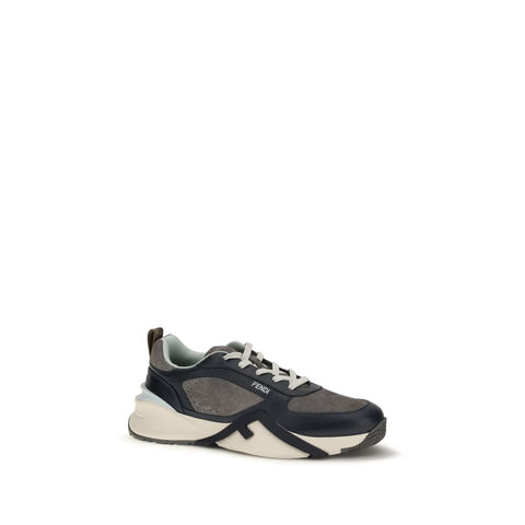 Multicolor Calf Leather Bos Taurus Athletic Sneakers